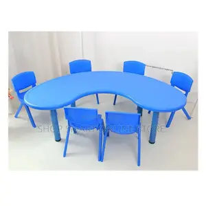 Kindergarten Baby/Kids Table and Chairs Plastic