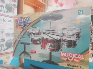 Kids Toy Jazz Drum Musical Play Set .