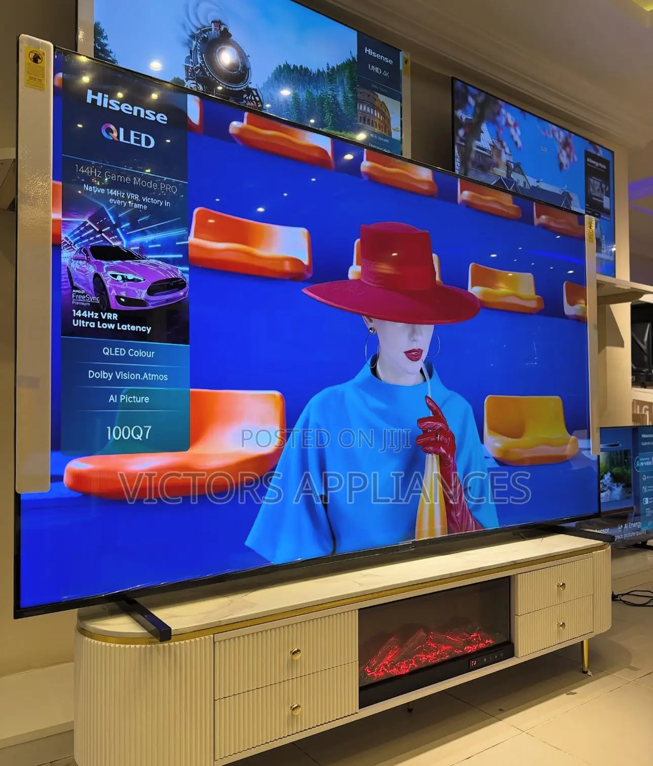Hisense 100inches Qled Smart Tv Premium Quality