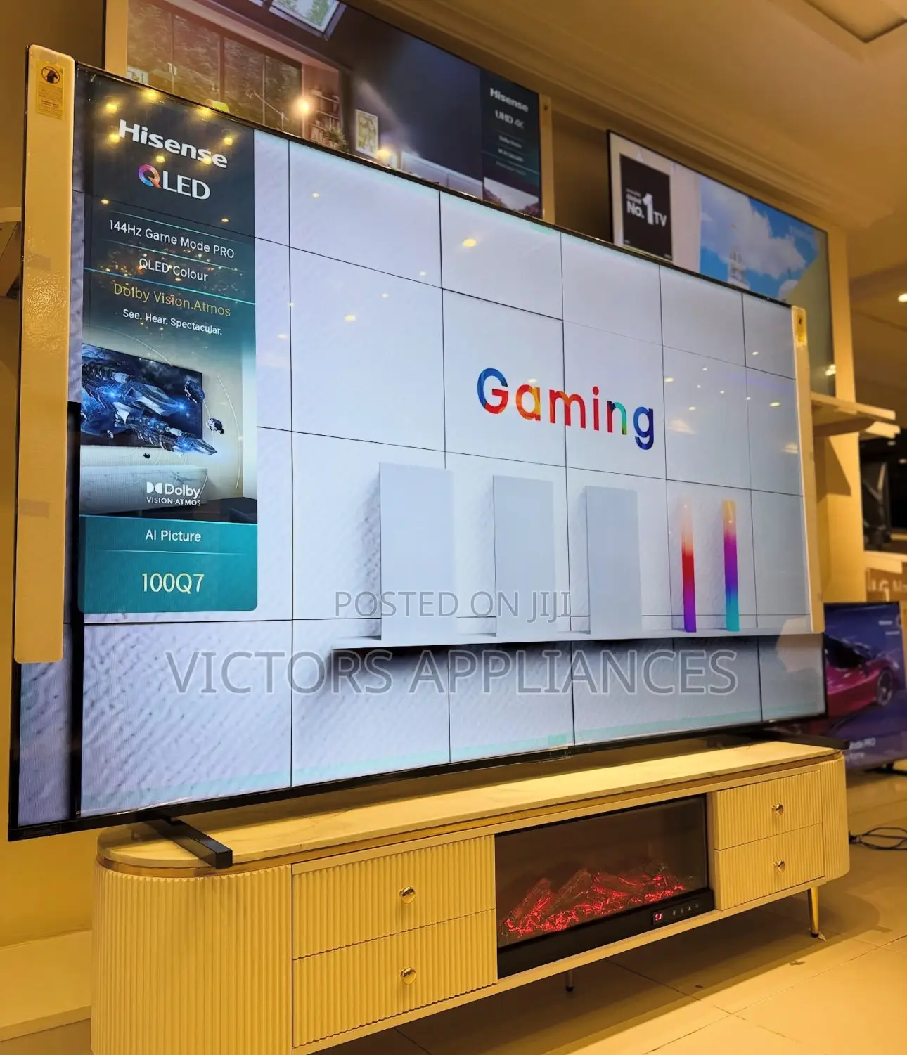 Hisense 100inches Qled Smart Tv Premium Quality