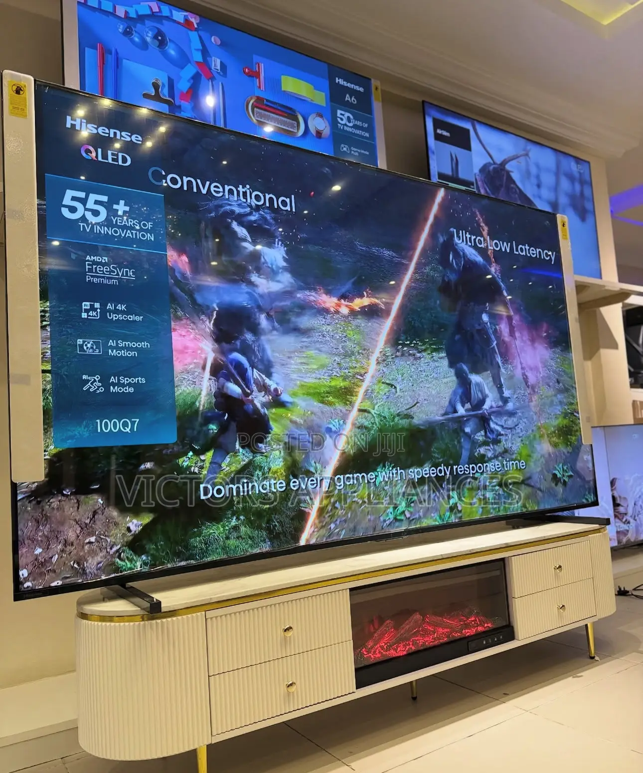 Hisense 100inches Qled Smart Tv Premium Quality