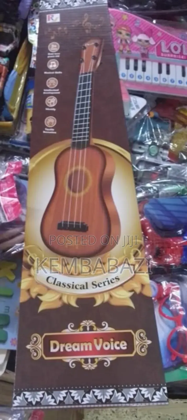 Dream Voice" Toy Guitar for Kids.