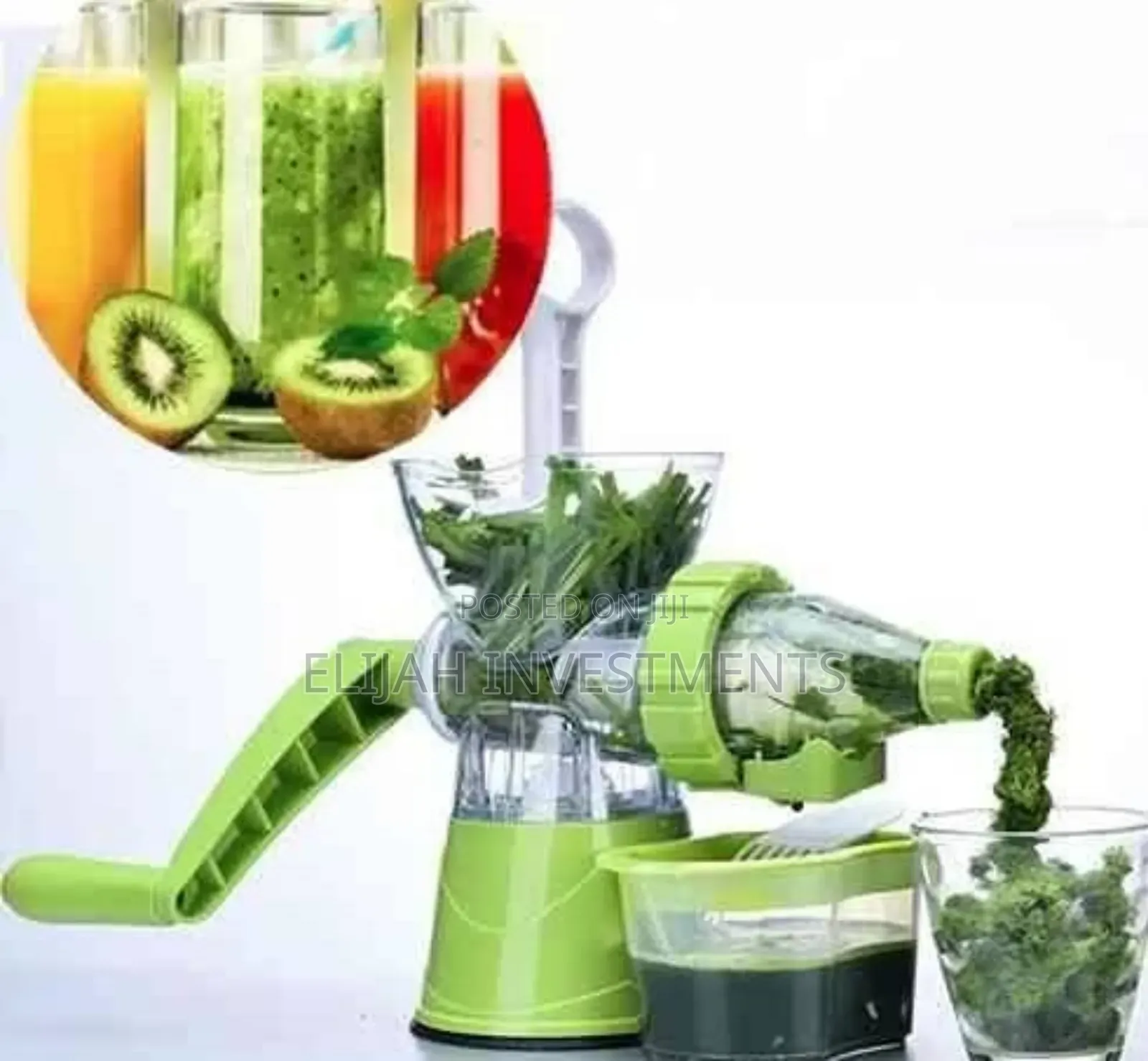 Manual 3-in-1 Rotary Food Processor