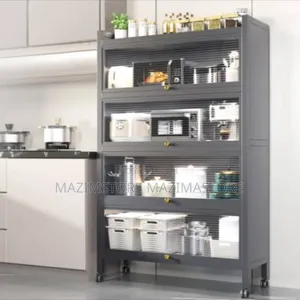80cm Multifunction Kitchen Storage Cabinet 5 Layers