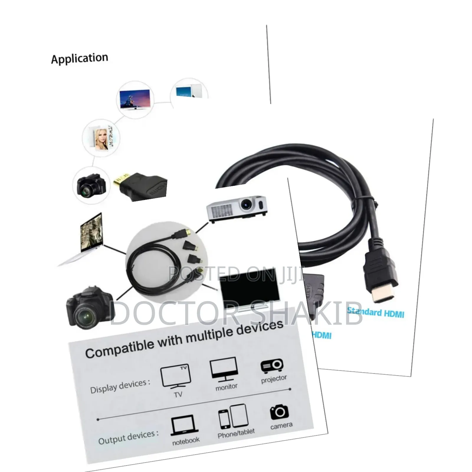 New 3-in-1 Hdmi Cable Kit