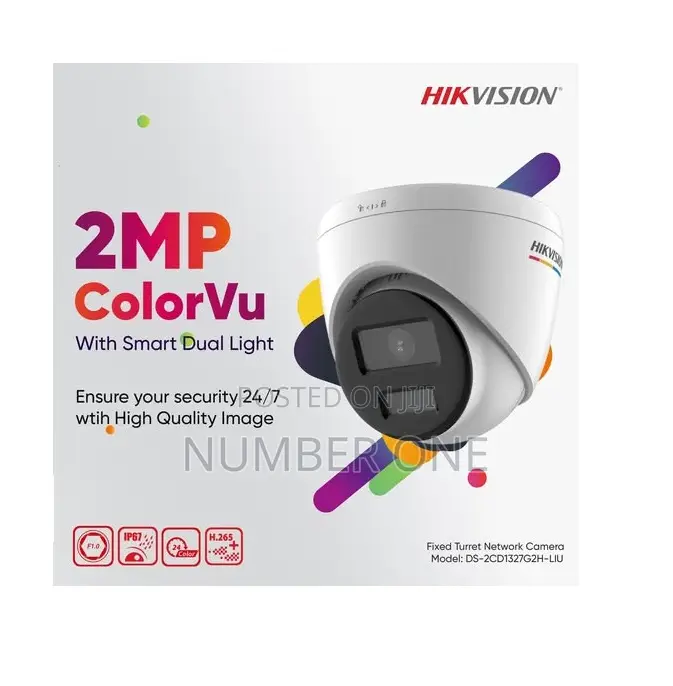 2 Mp Colorvu Dome Network Camera