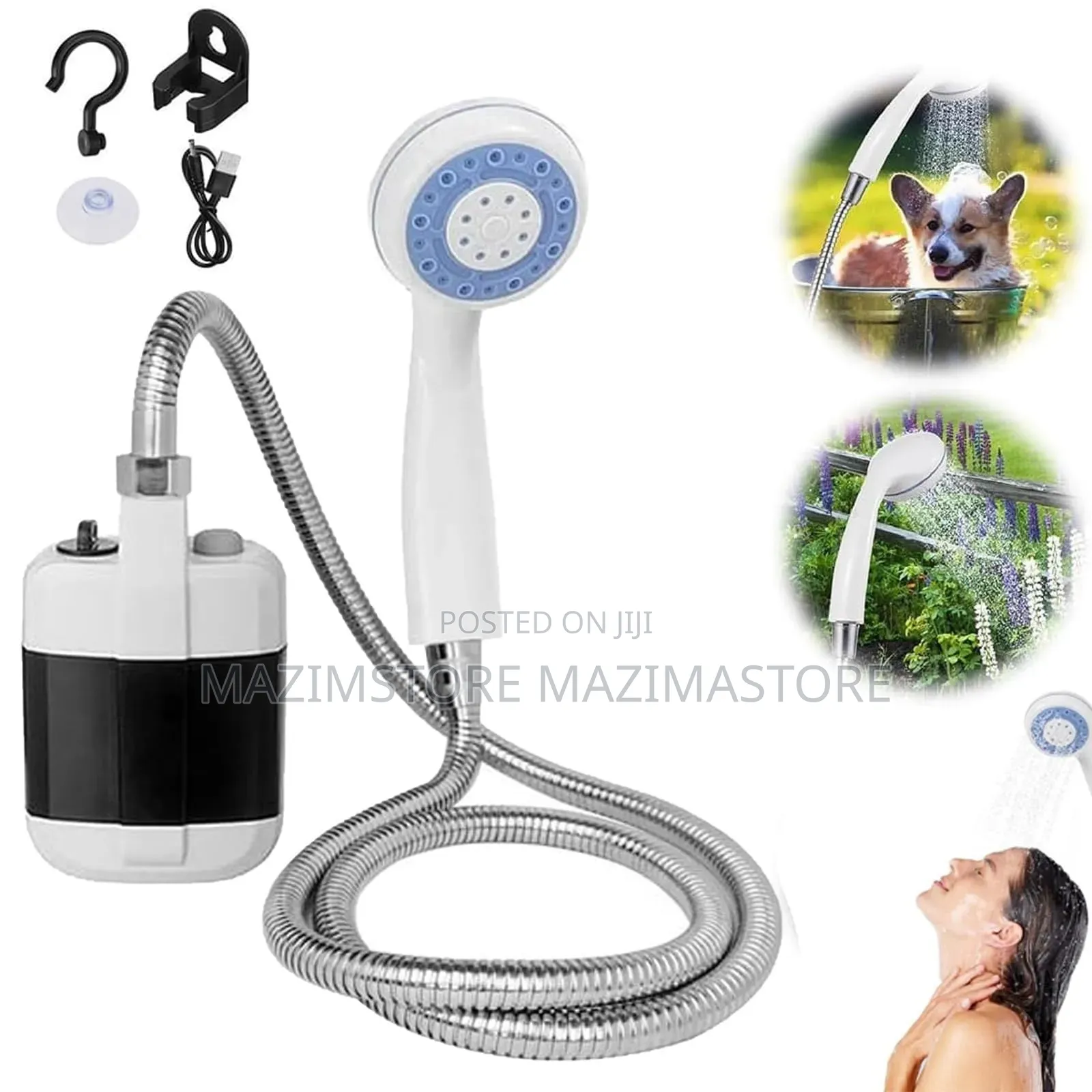 Rechargeable Portable Camping Shower Head