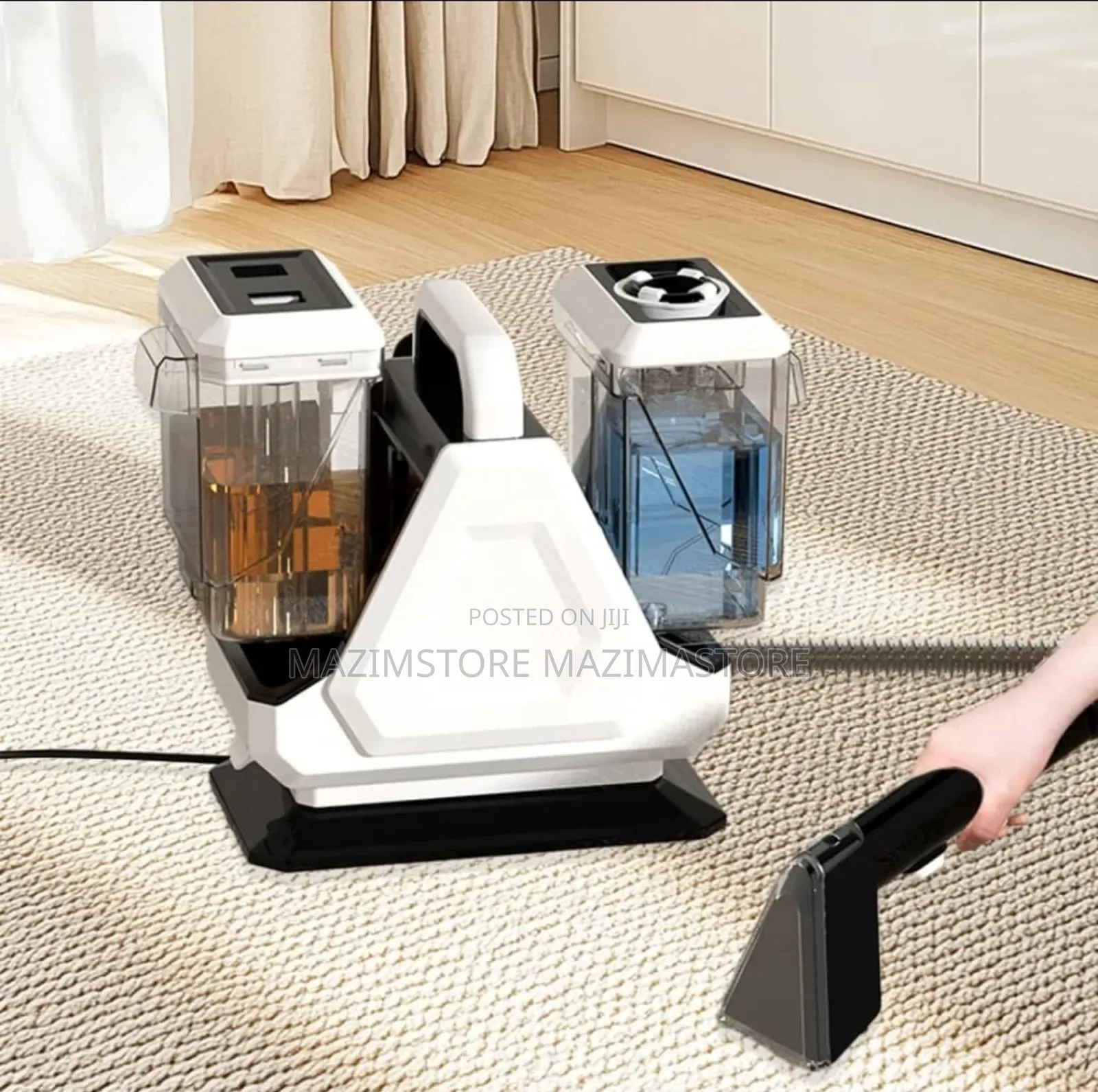 Hoffmans Carpet and Sofa Cleaner Black Color