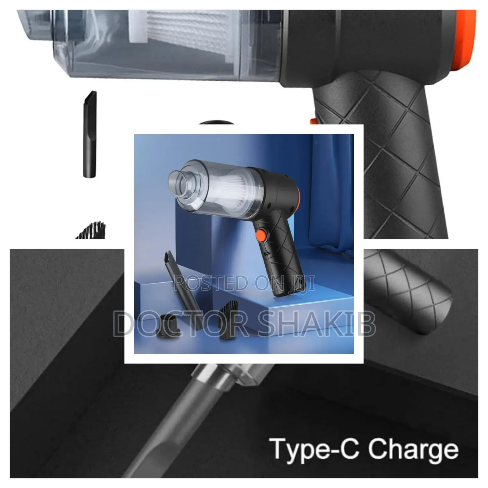 Yt-M2037 2-in-1 Portable Vacuum Cleaner