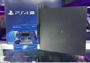 Ps4 With 2 Controllers and 19 Games, Clean Setup Ready for Action.