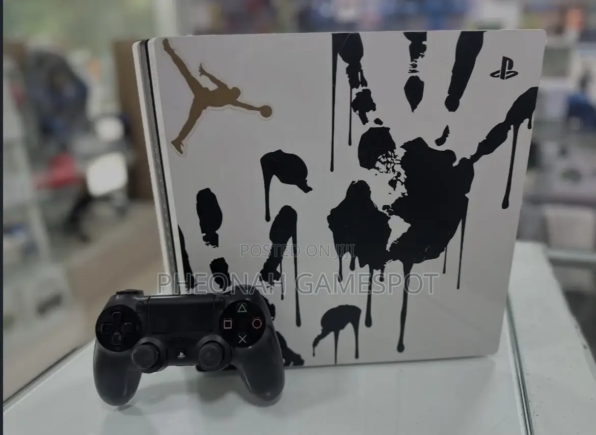 Ps4 Pro Console With 2 Controllers and 18 Games, Perfect Daily Gaming.