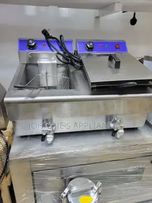 Commercial Electric Double Deepfryer 10+10l
