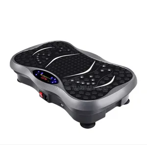 Whole Body Vibration Plate Exercise Machine With Resistance Bands