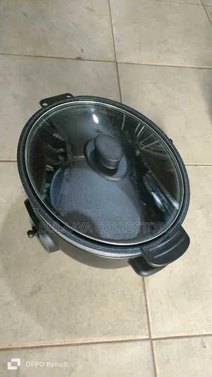 George Home 6l Black Digital Slow Cooker, Uk Used.