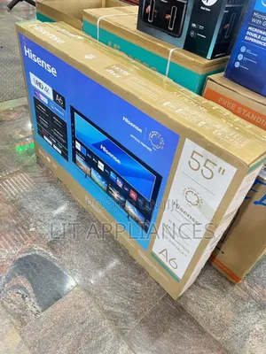 55inch Hisense Tv , Uhd,A6 Series With Bluetooth. 3years Warranty.