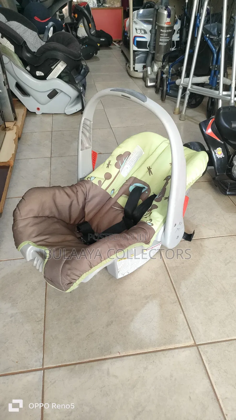 Evenflo Infant Car Seat Carrier, 0-12kgs, Uk Used.