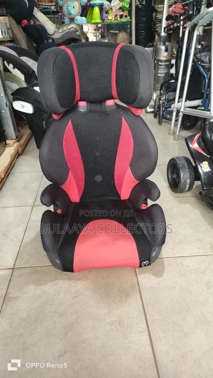 Uk Used Ailebebe Saratto Highback Junior Quattro Car Booster Seat.