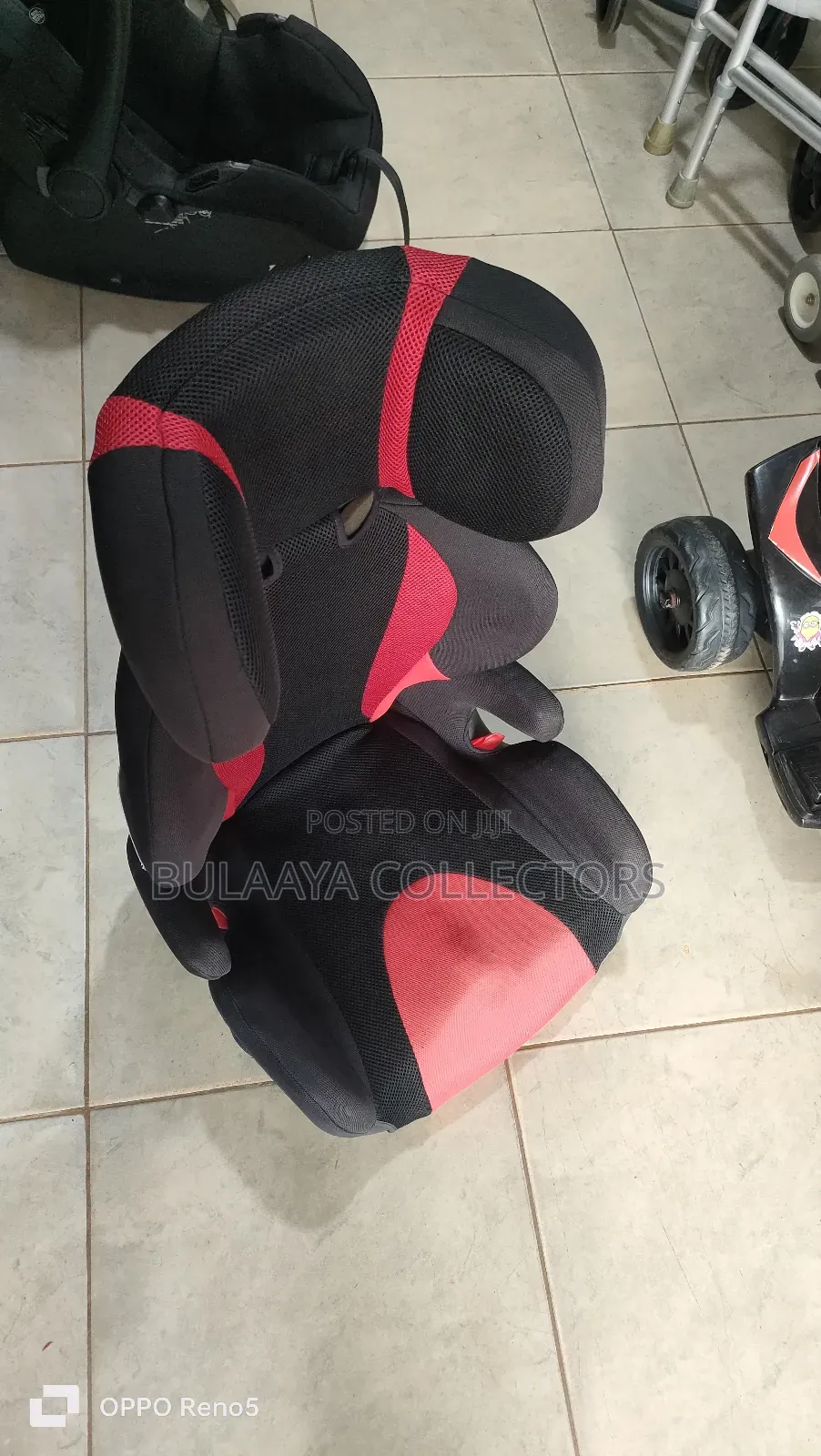 Uk Used Ailebebe Saratto Highback Junior Quattro Car Booster Seat.