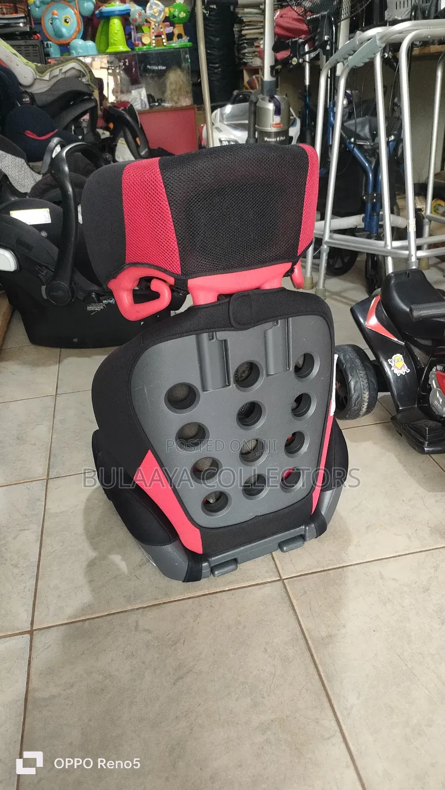 Uk Used Ailebebe Saratto Highback Junior Quattro Car Booster Seat.