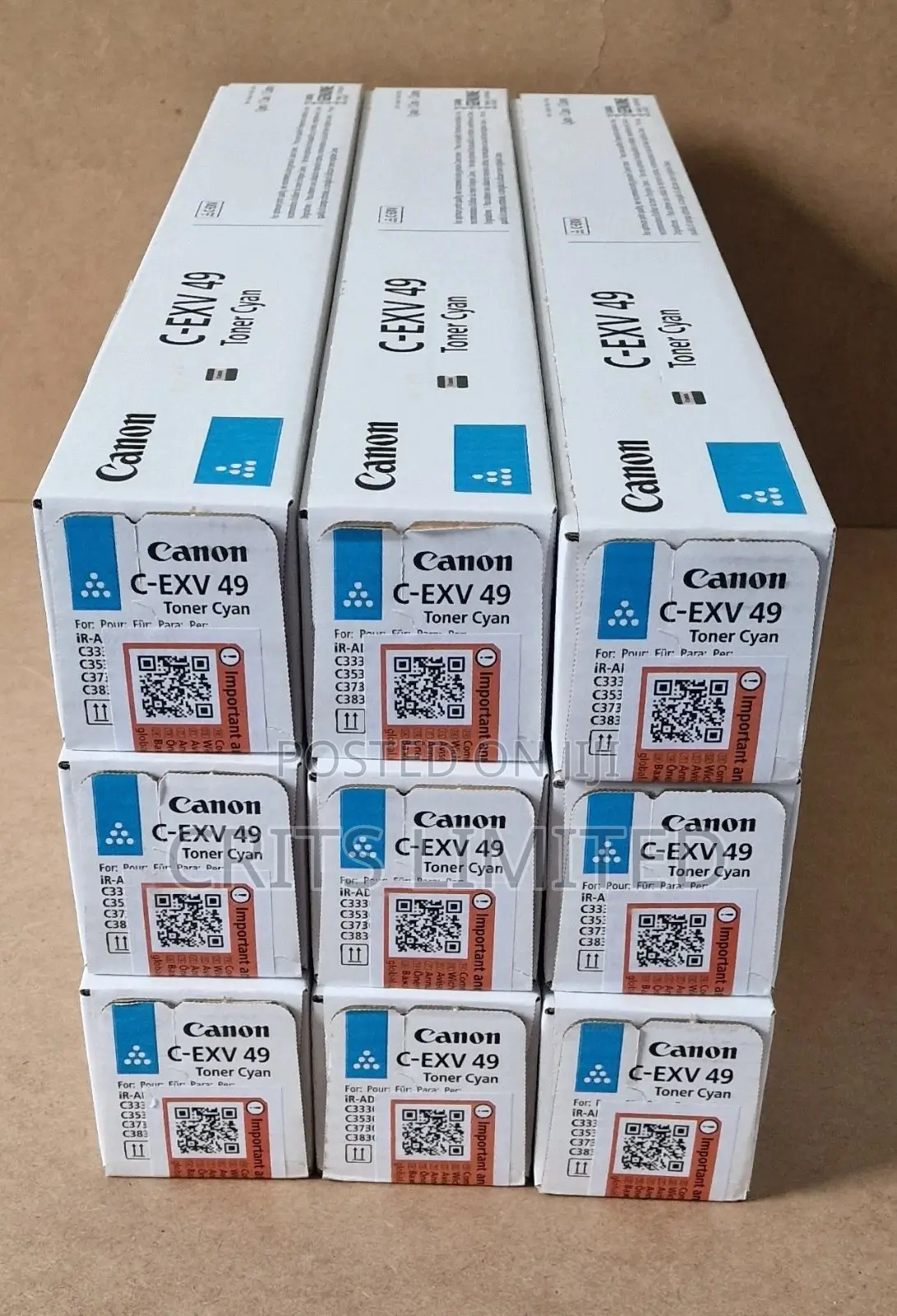 Genuine Canon C-exv 49 Toner Cartridges