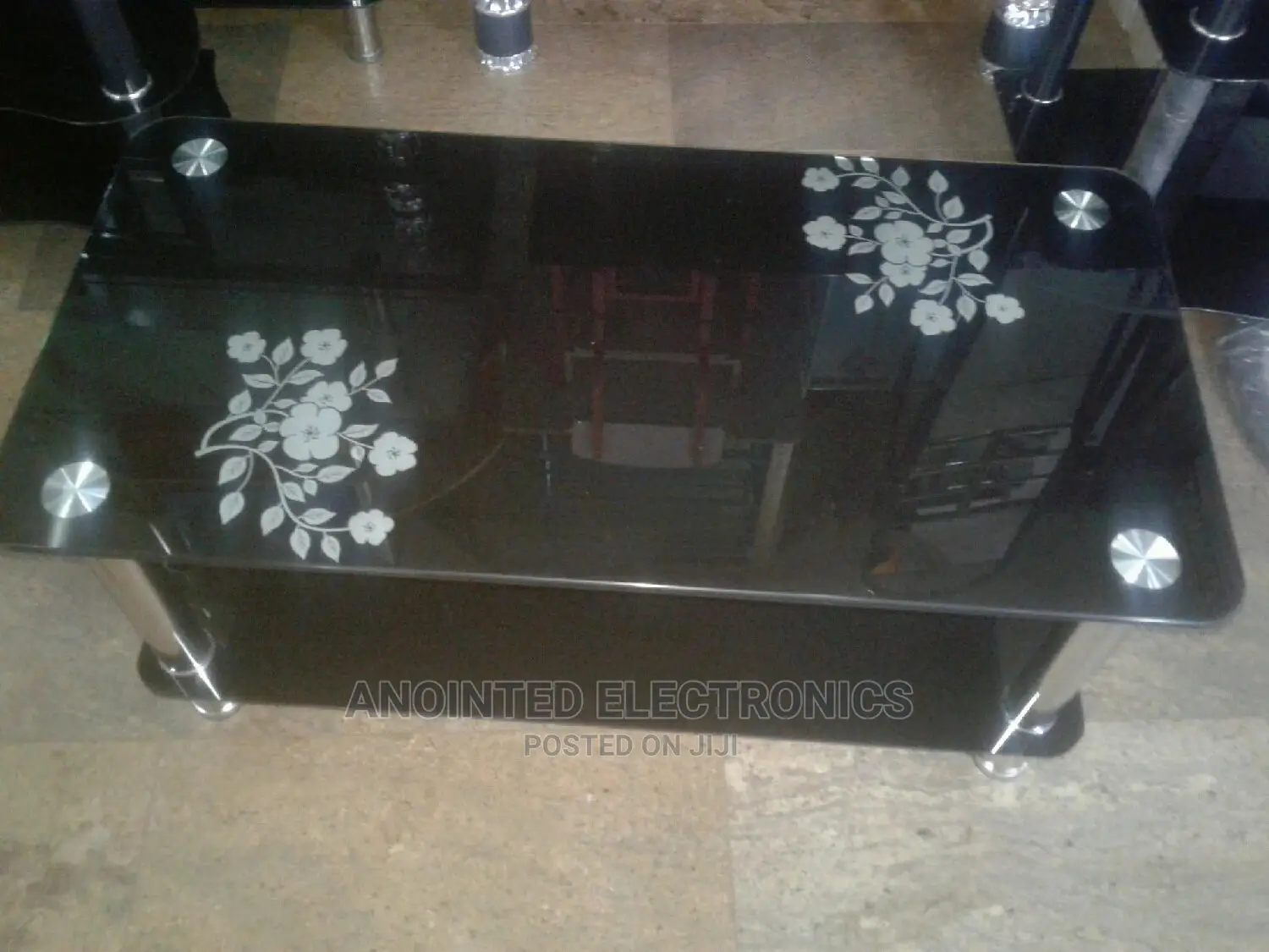 Glass Table Black