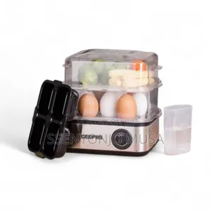 Geepas Egg Boiler - Cook Up to 16 Eggs, Auto Switch Off,500w