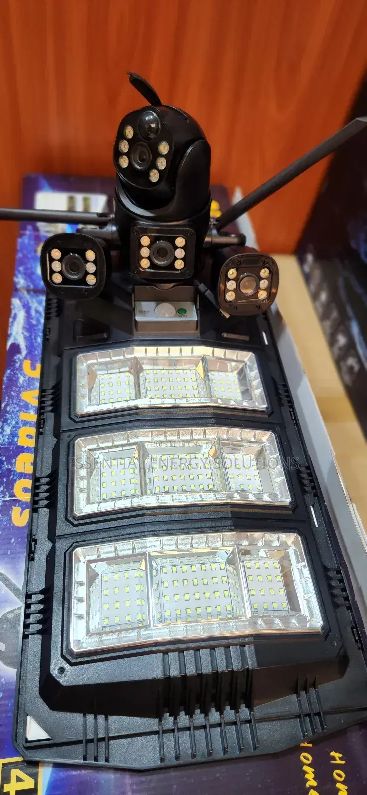 2 In 1 Ai Solar Camera + Lighting