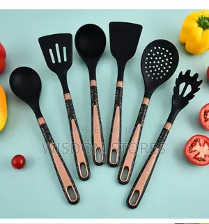 Non-Stick Chef Kitchen Cooking Utensils Set of 12pcs With Knife Holder