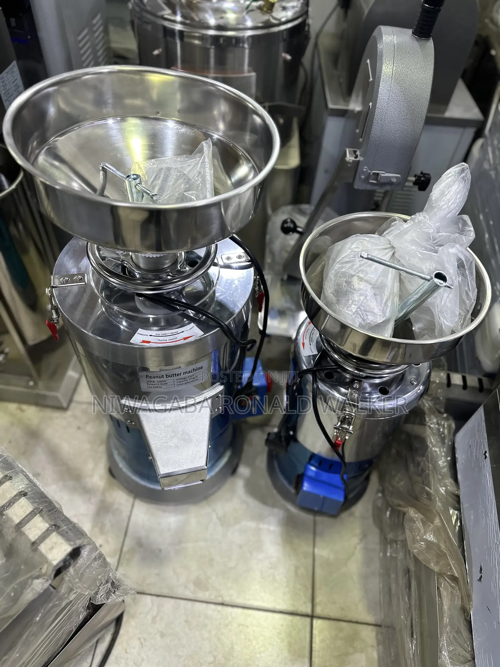 1.5kw Commercial Peanut Butter Maker Machine Model HPB-1607