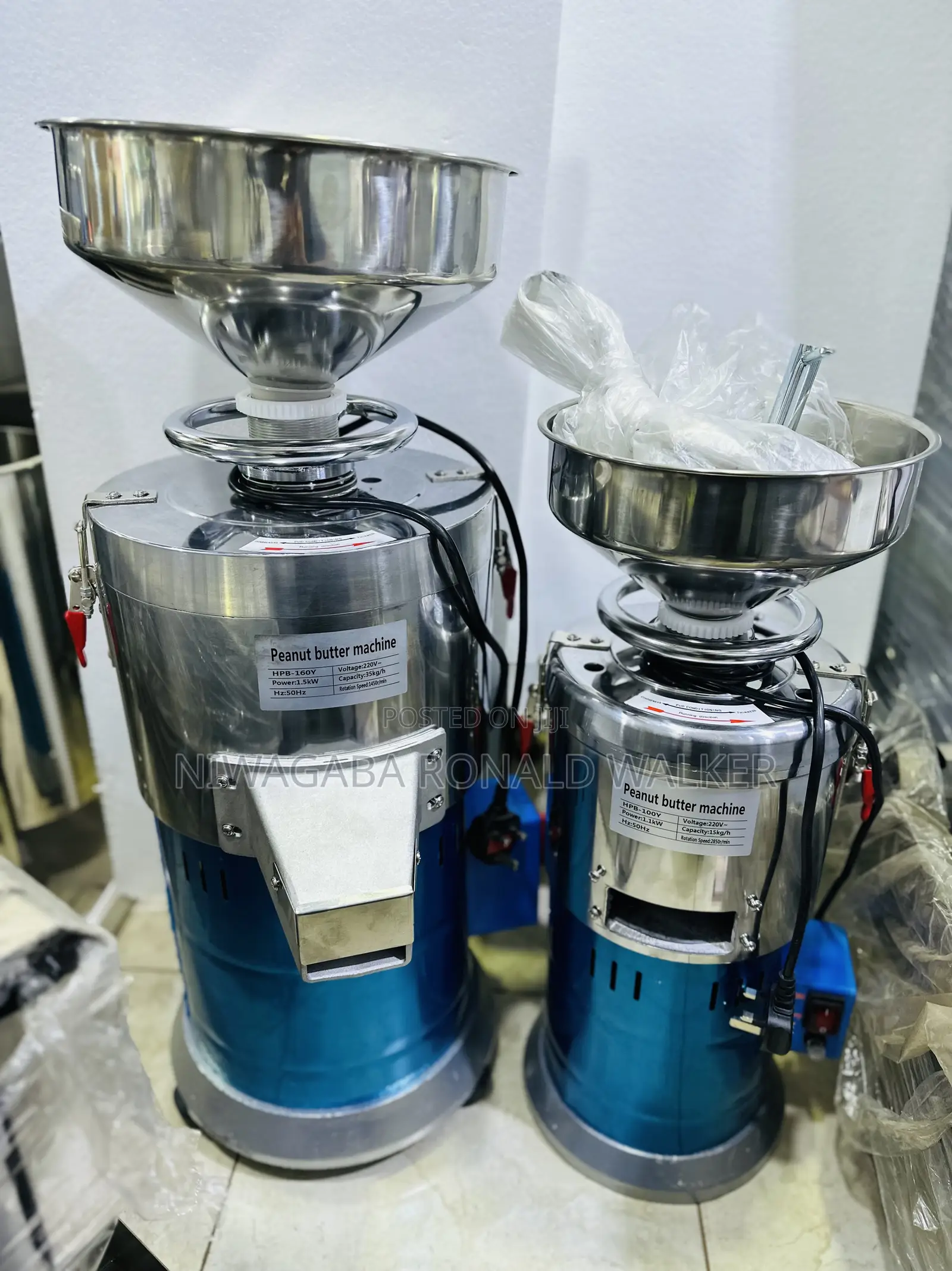 1.5kw Commercial Peanut Butter Maker Machine Model HPB-1607