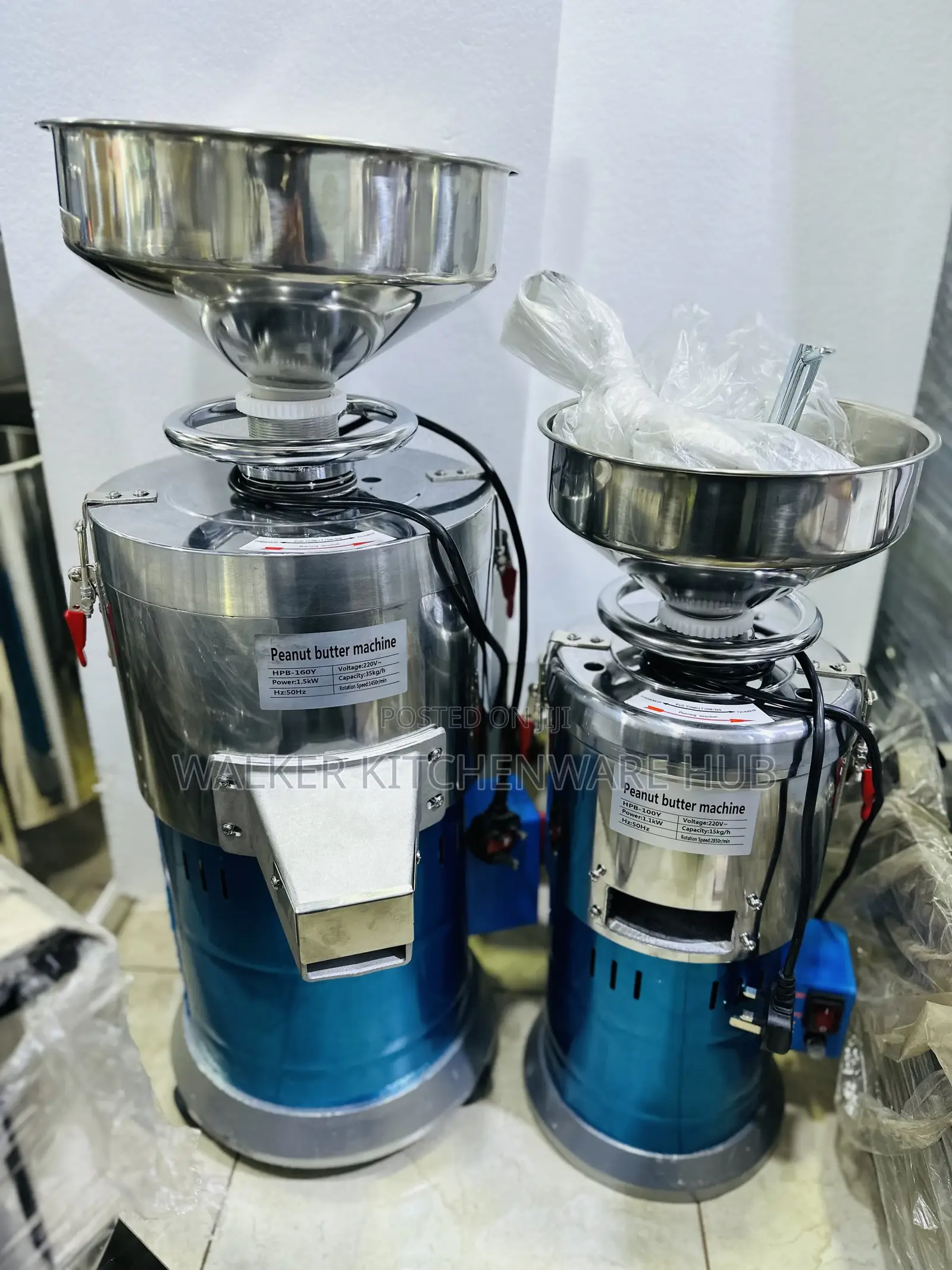 1.5kw Commercial Peanut Butter Maker Machine Model HPB-1607