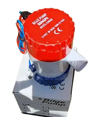 Bilge Pumps 12v/500 GPH for Boats and Gold Prospecting