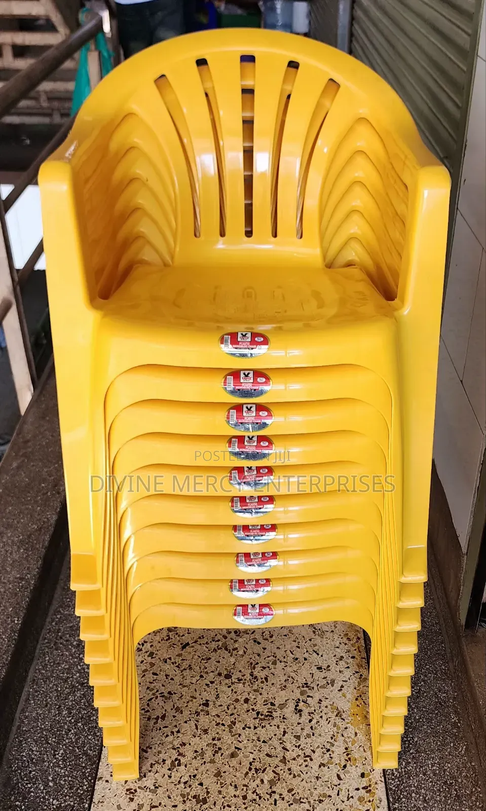 Enduro Armed Chairs Yellow
