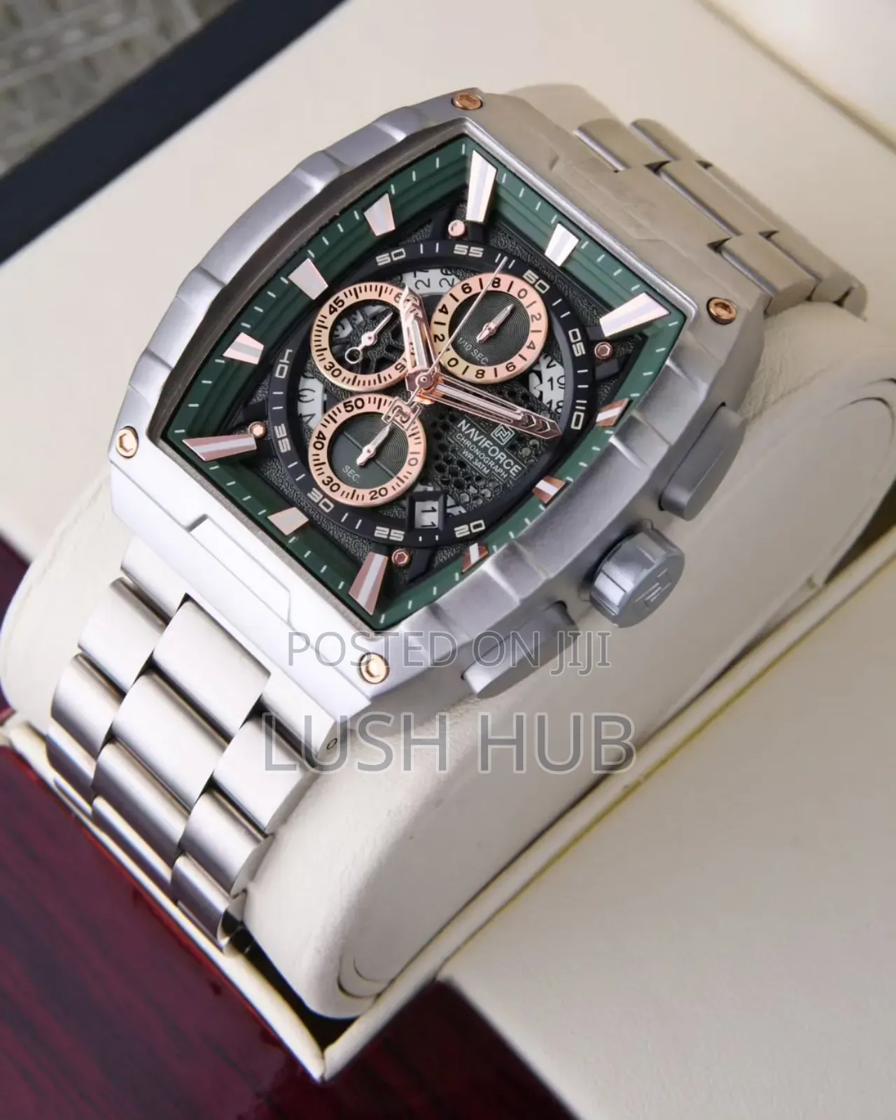Naviforce Silver Watch
