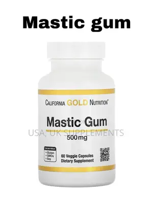 California Gold 500mg Mastic Gum 60capsules