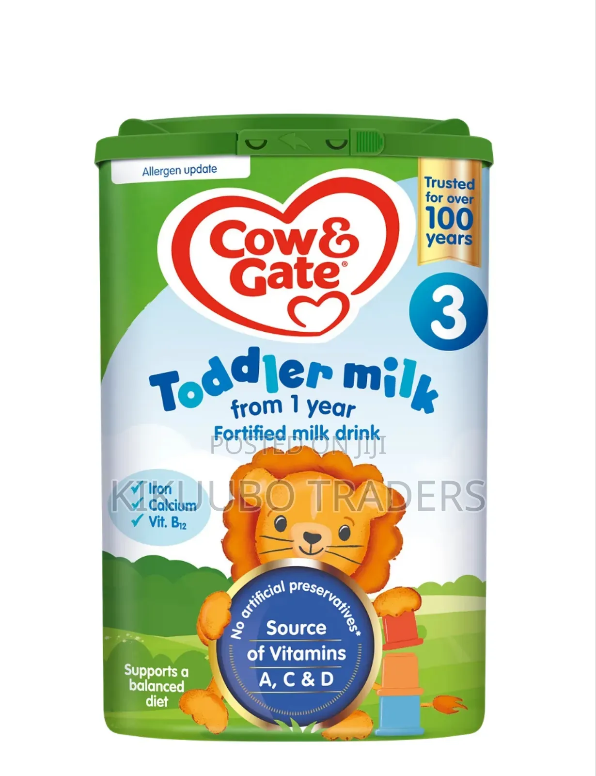Cow Gate 3 Toddler Milk, a Fortified Milk Drink for Children