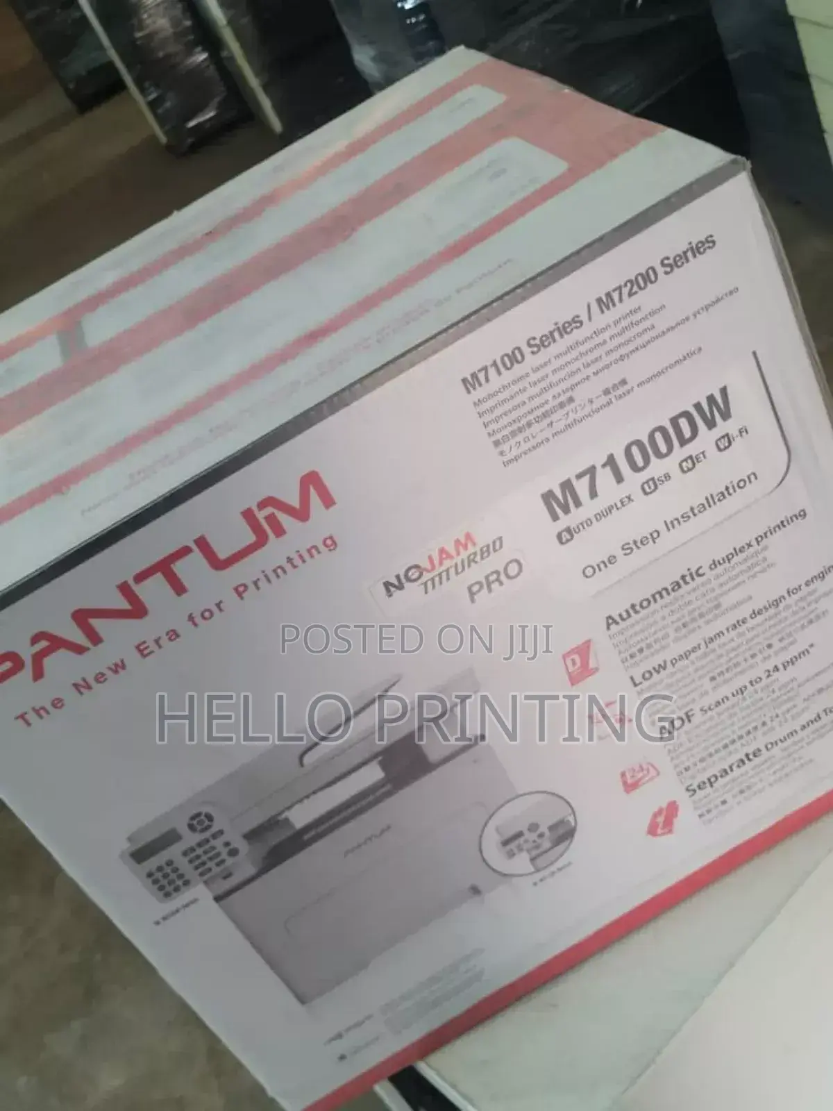 Pantum M7100dw - Crisp, Sharp , Fast Printing.