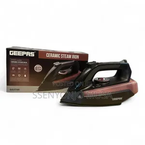 Geepas Gs17791 Ceramic Steam Iron – 2000–2400w, Spray, Steam Burst