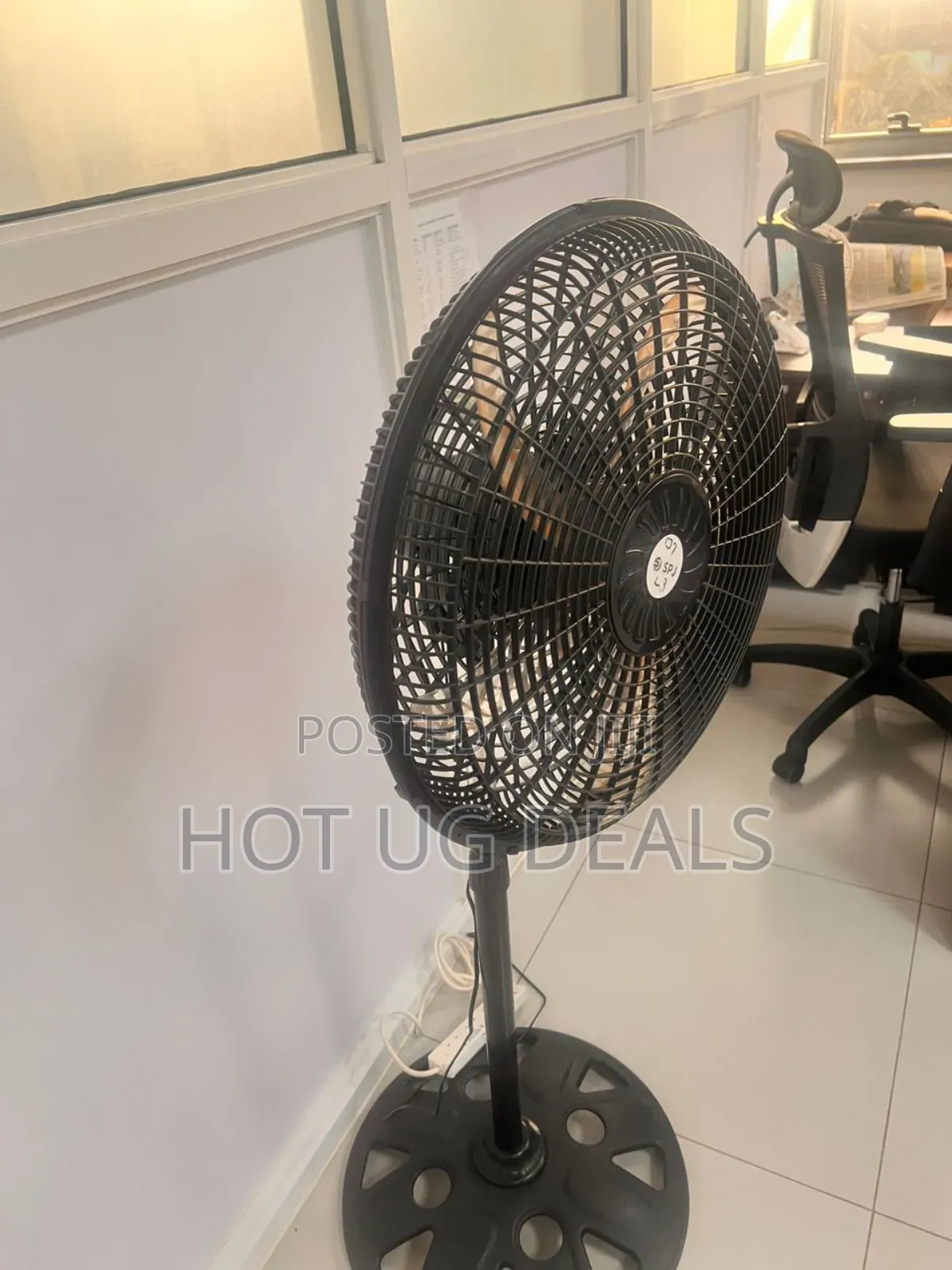 Spj 16inch Electric Stand Fan - Black