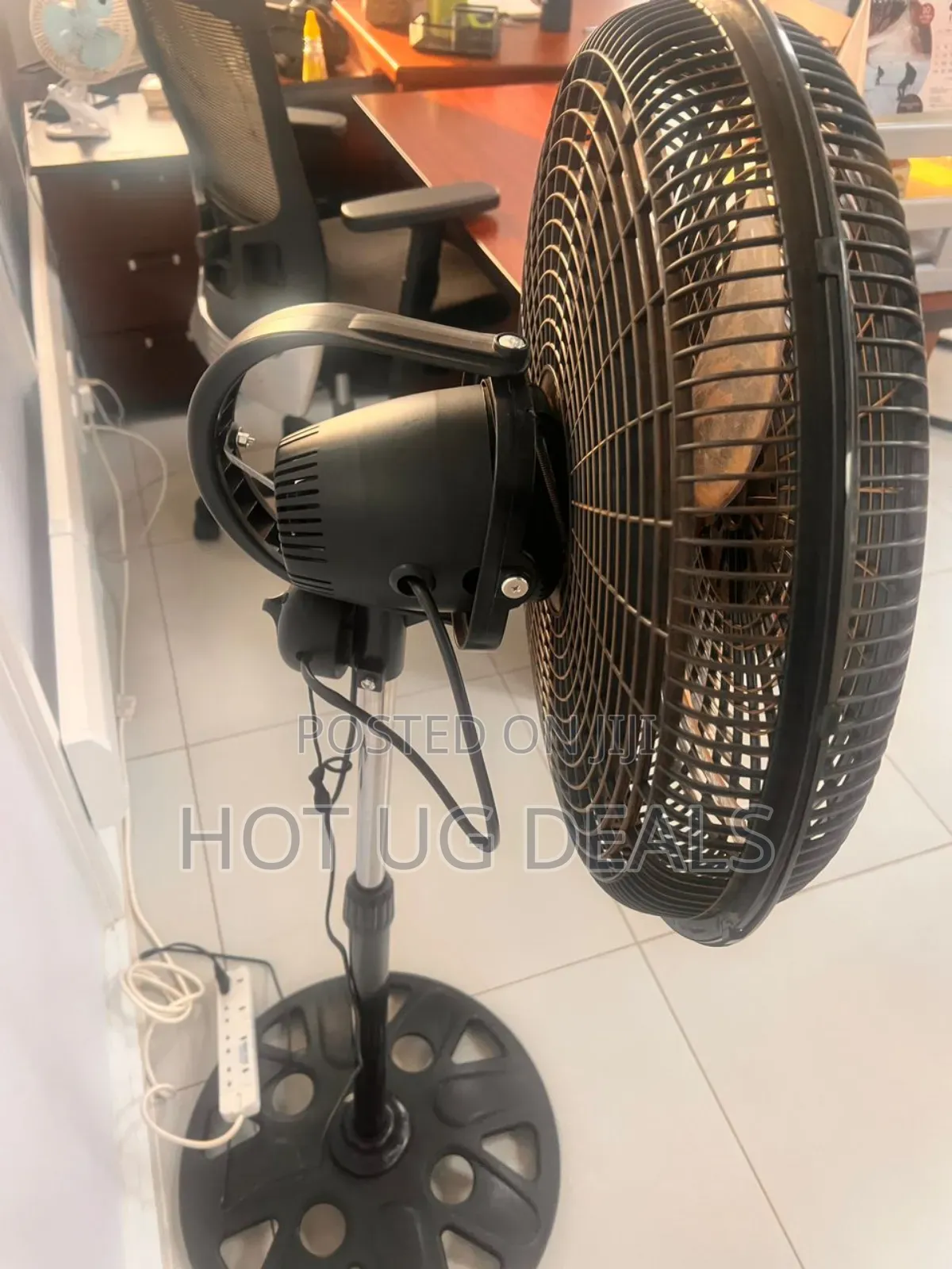 Spj 16inch Electric Stand Fan - Black