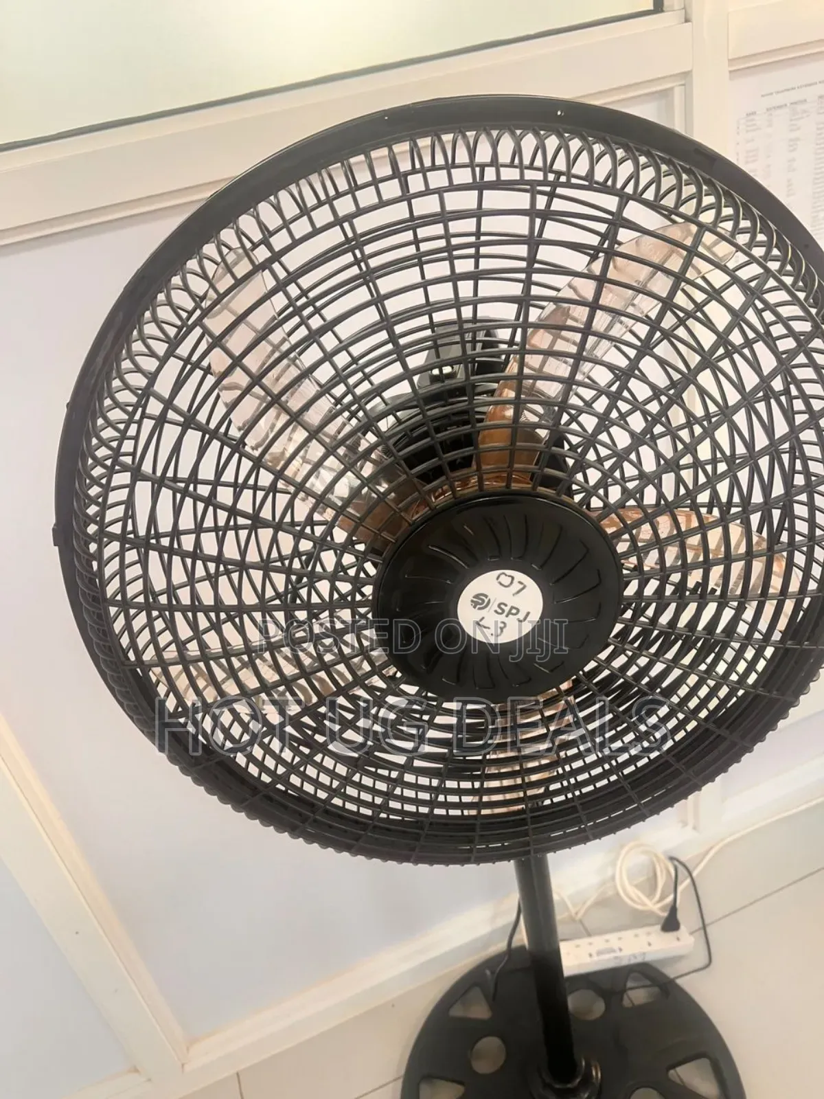 Spj 16inch Electric Stand Fan - Black