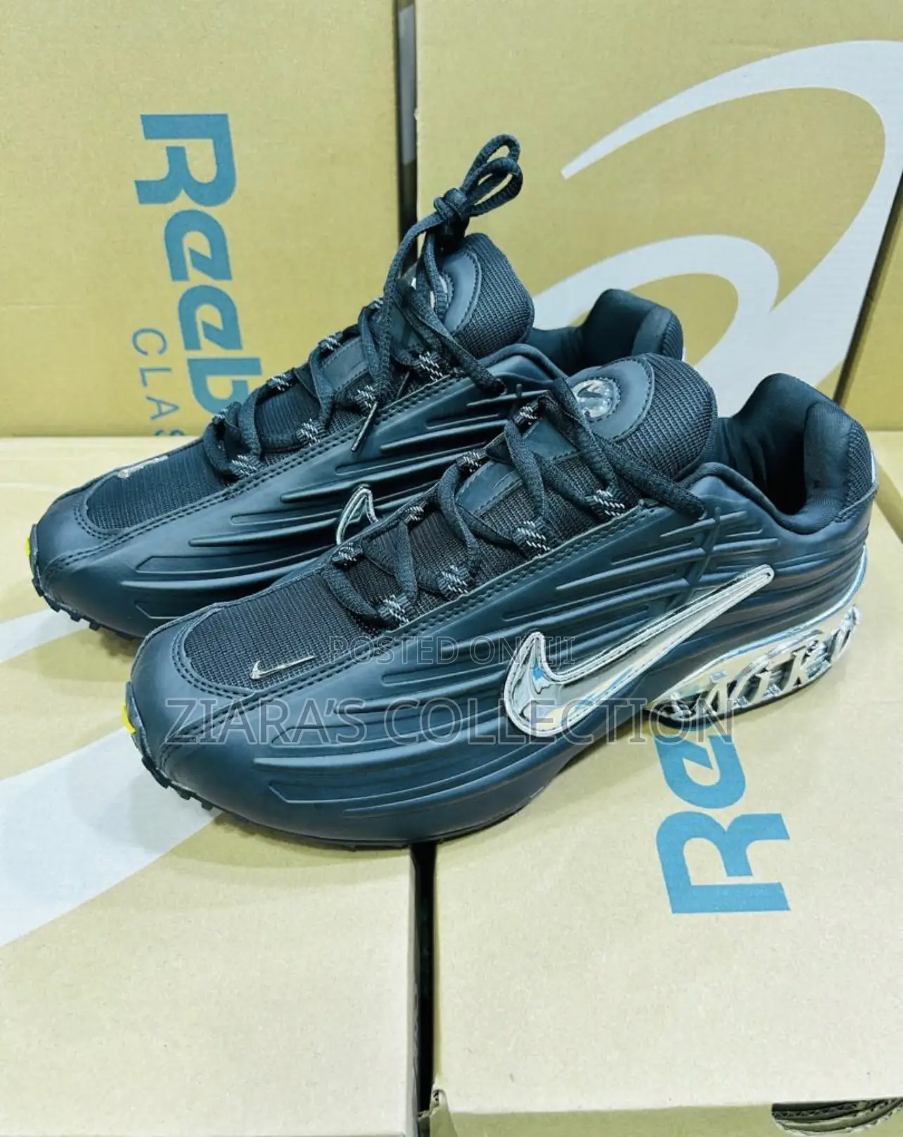 Black Air Max Plus 3 Men’S Sneakers