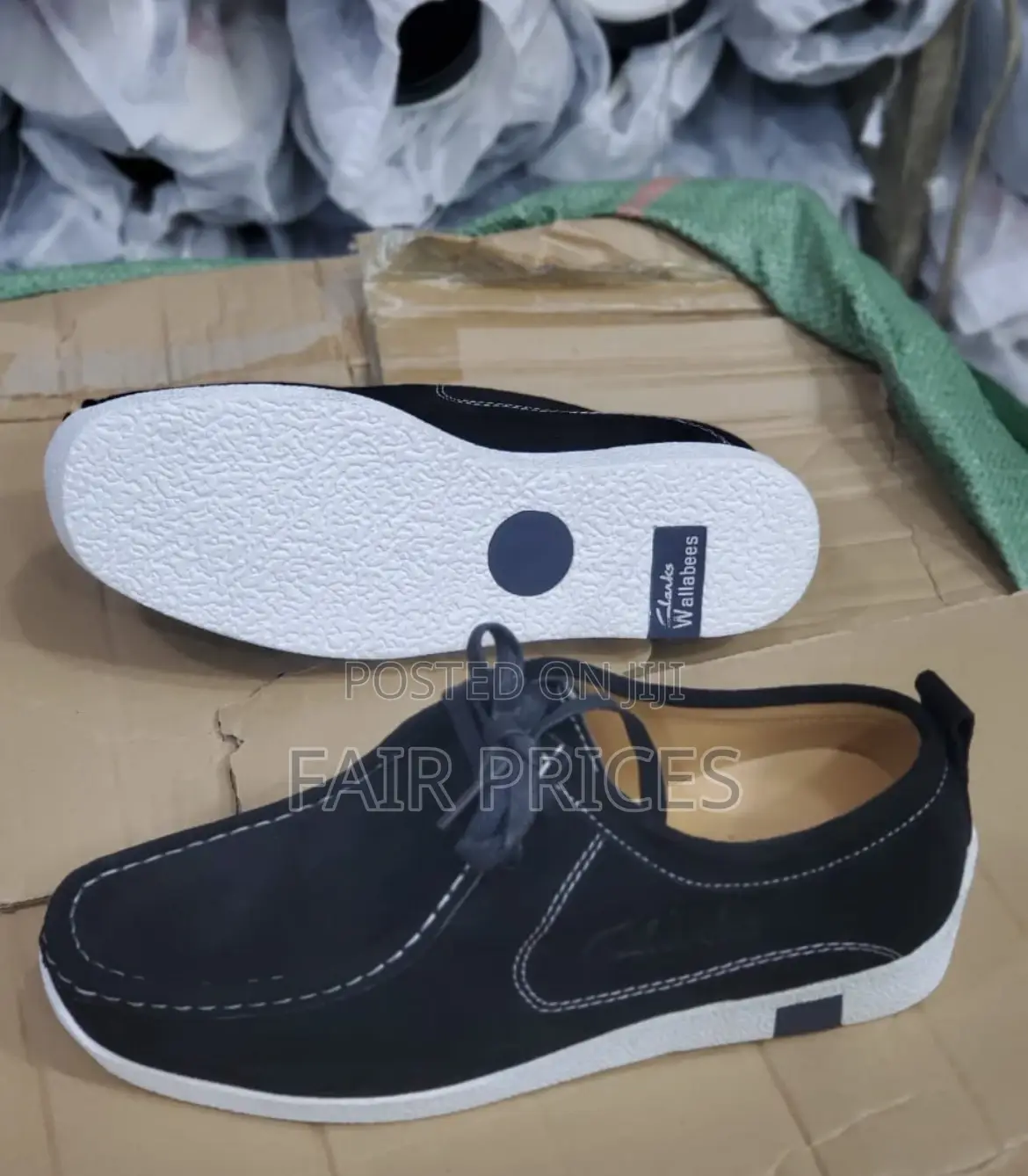 Wallabees Clarks Suede Laced Loafers
