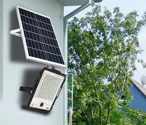 300w-400w Solar Flood Light+Camera