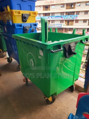 Hdpe 660litres Plastic Dust Bins Plastic Dust