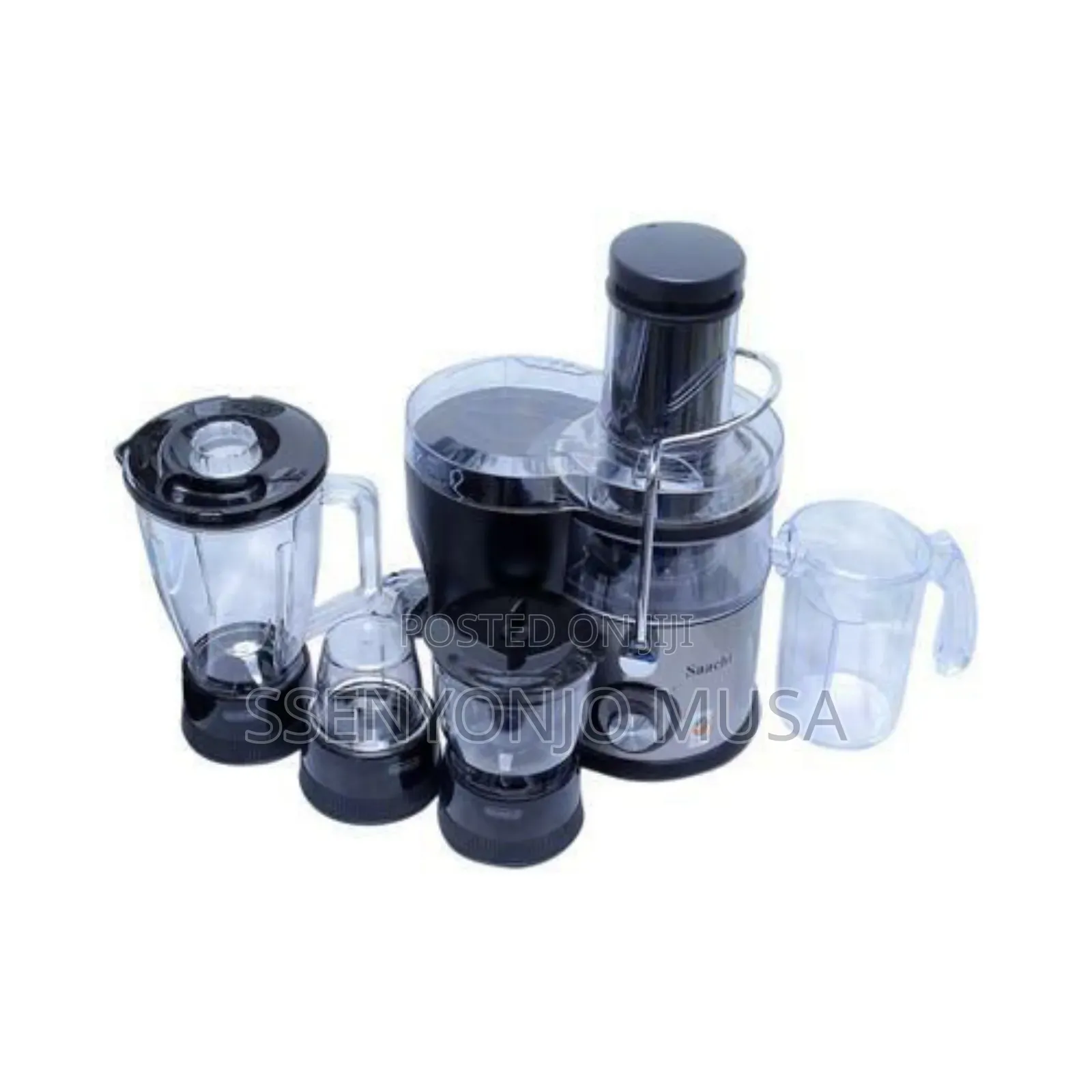 Saachi Juicer Blender 4-in-1 800w | Blend, Juice, Puree Grind