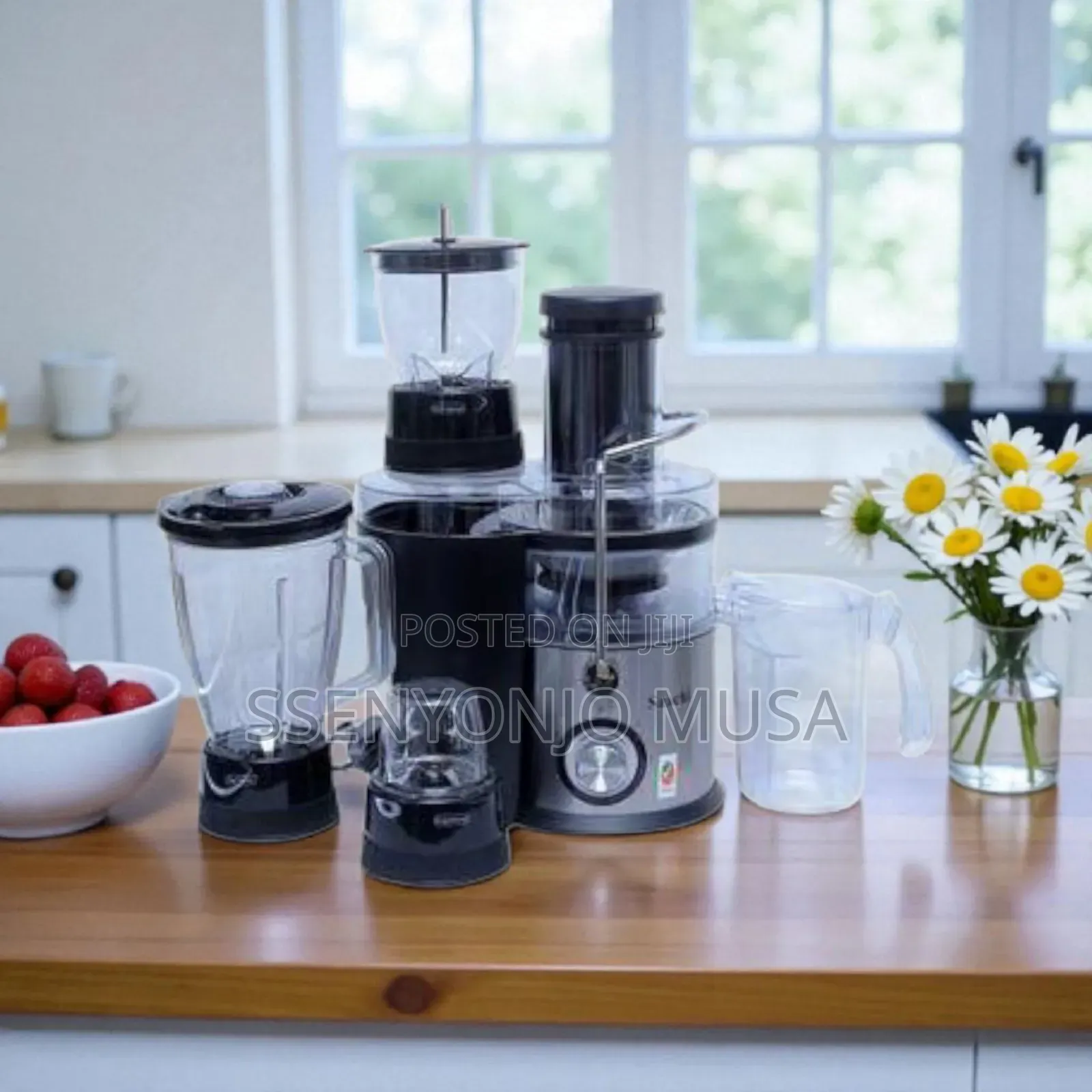 Saachi Juicer Blender 4-in-1 800w | Blend, Juice, Puree Grind