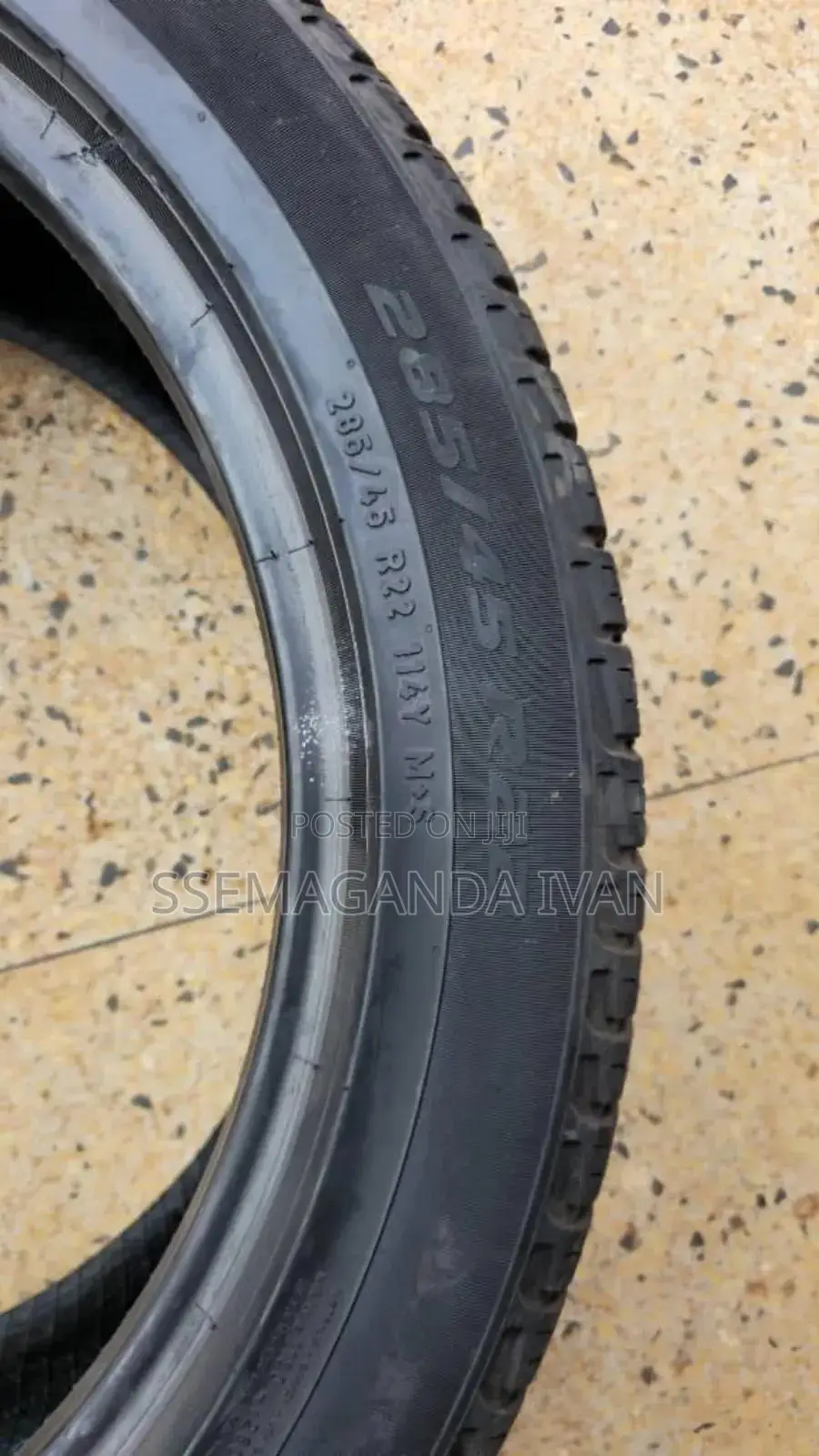 285/45r22 Pirelli Foreign Used Tyres