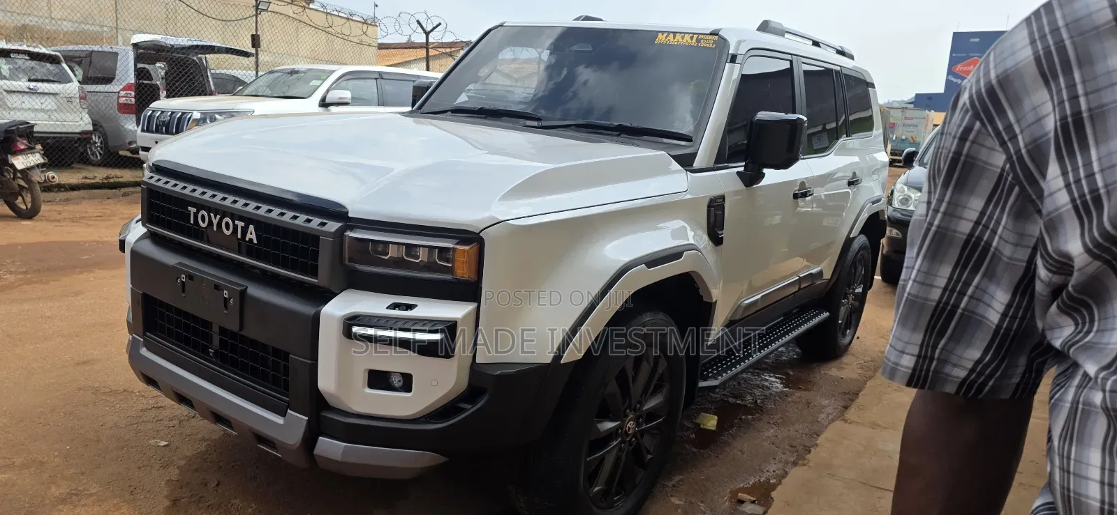 Toyota Land Cruiser Prado 2024 White