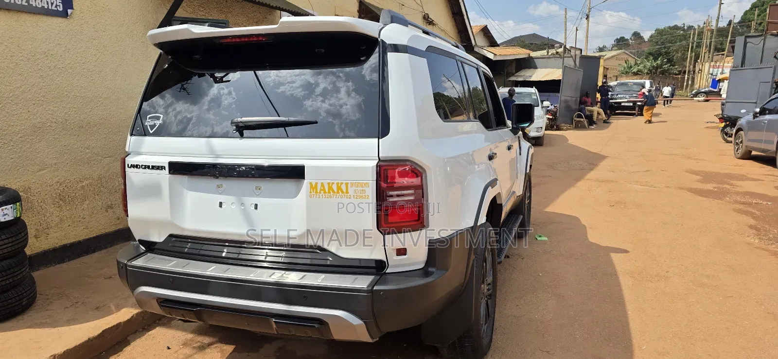 Toyota Land Cruiser Prado 2024 White